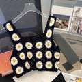 WOVENLISSE Floral Embroidery Camisole — French-Style Button Crop Top