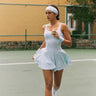 WOVENLISSE Sports Tennis Dress — Cool-Feel Coverage With Built-In Chest Pads